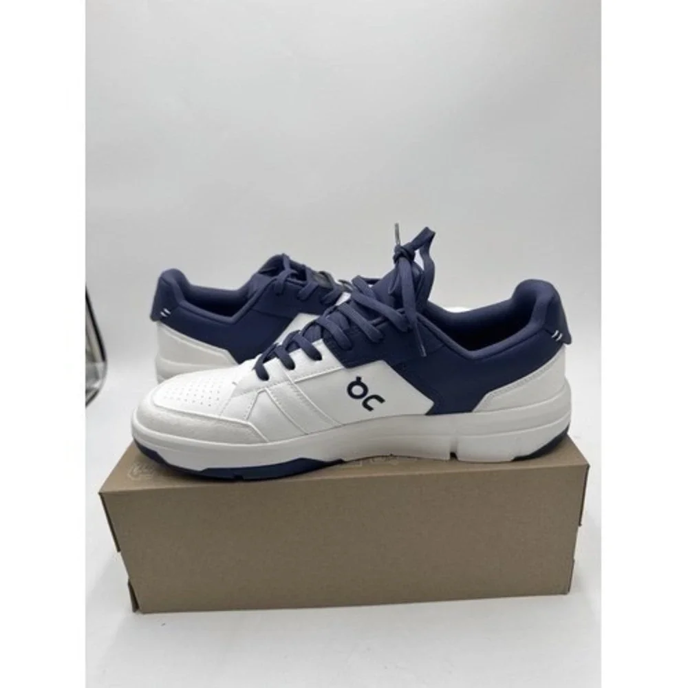 On Men's THE ROGER Clubhouse Shoes White Acai Size 13 New in Box No Lid